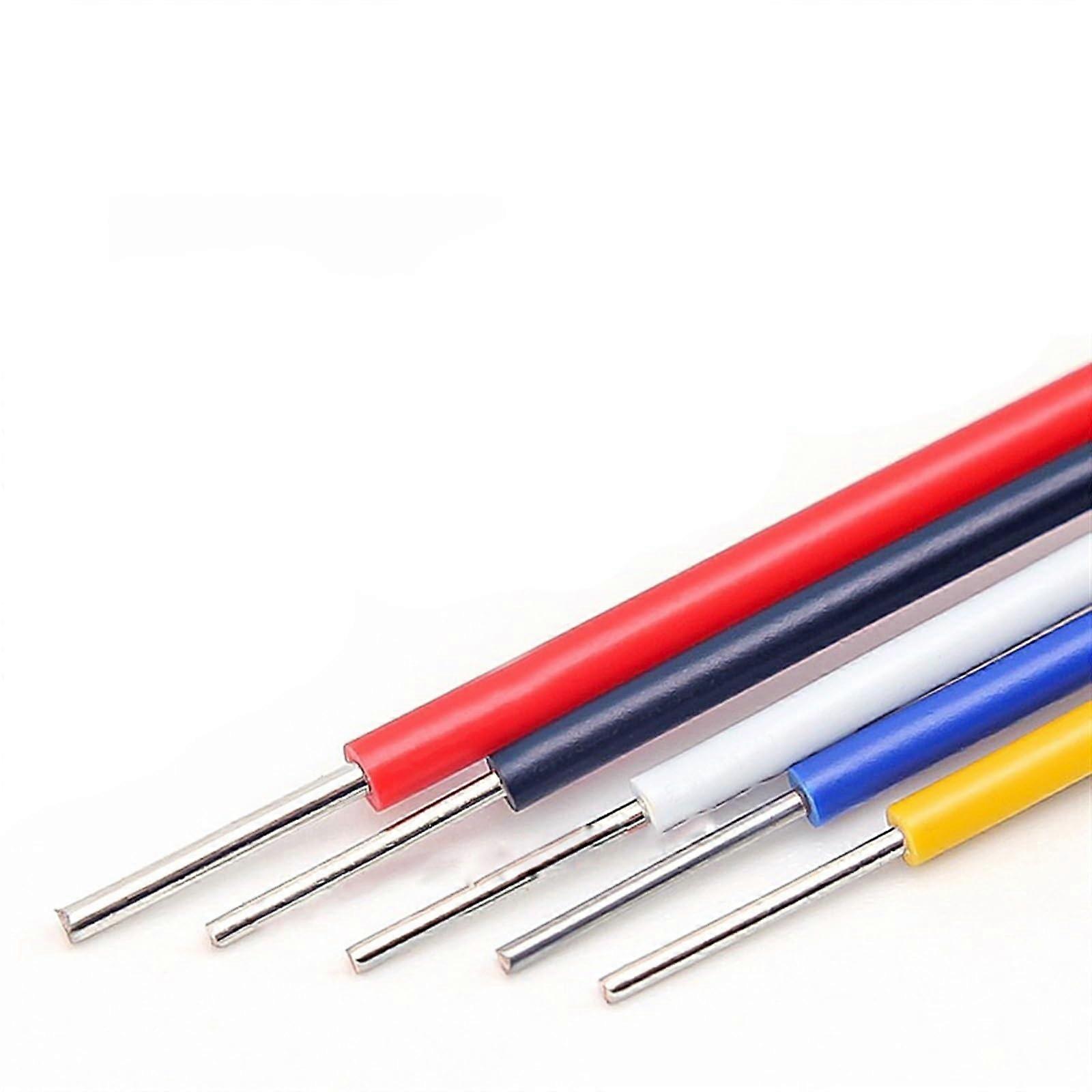 Electric Cable 2 Meter 10 Meter UL1007 Tinned Copper Wire 18AWG 20AWG 22AWG 24AWG 26AWG Green Single Core