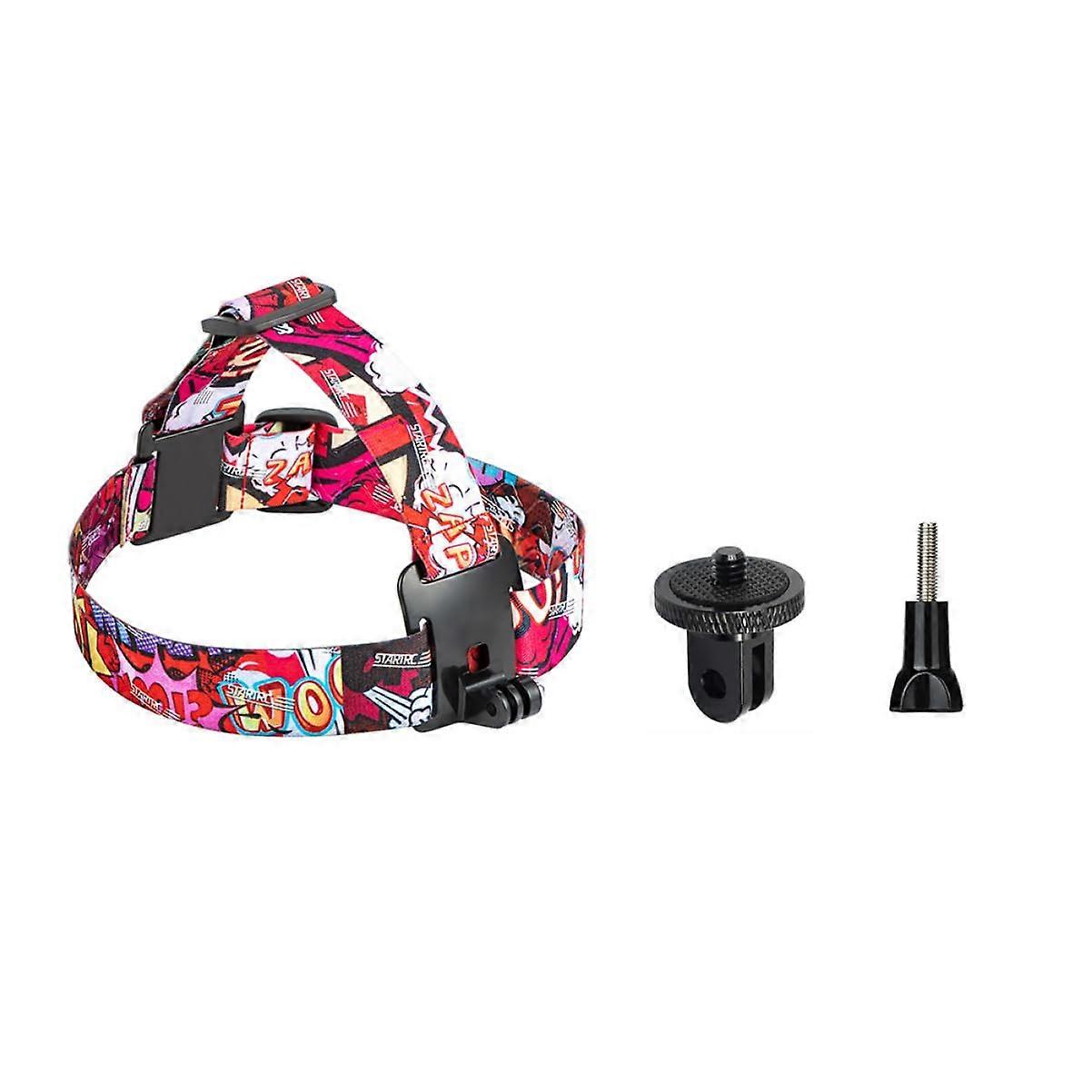 Camera Headset, HeadMounted Camera Frame, Holder, Video Camera, Motion Camera, Red