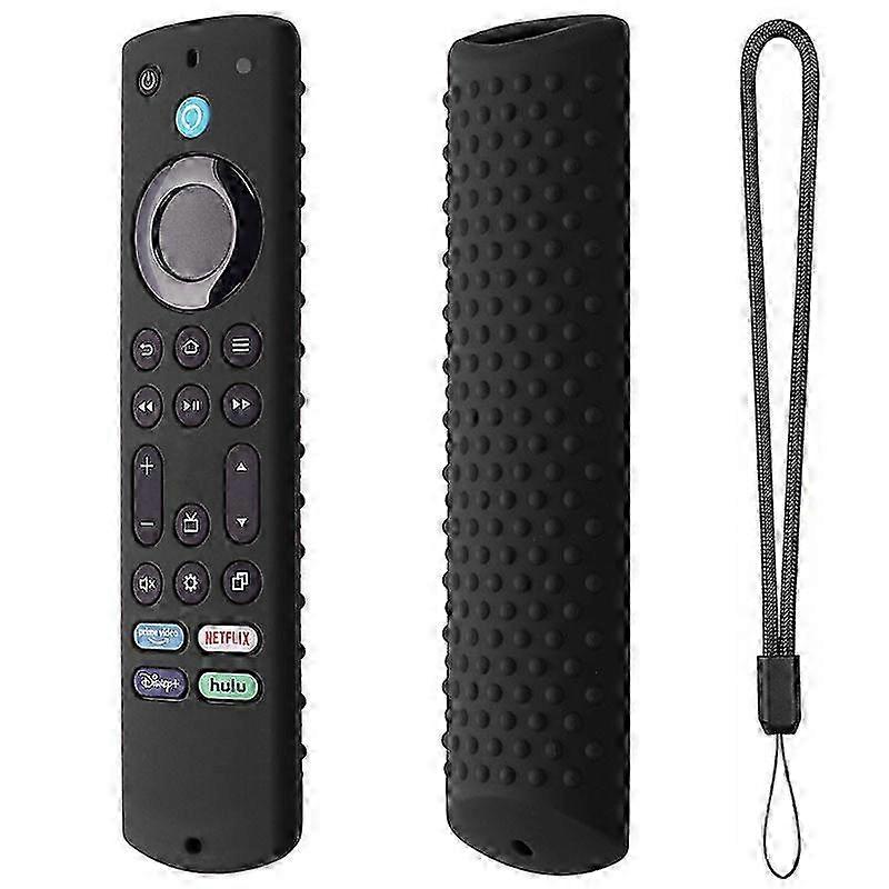 Suitable for TV Omni Series smart TV Fire TV 4 silicone protective case black set TV Series smart TV