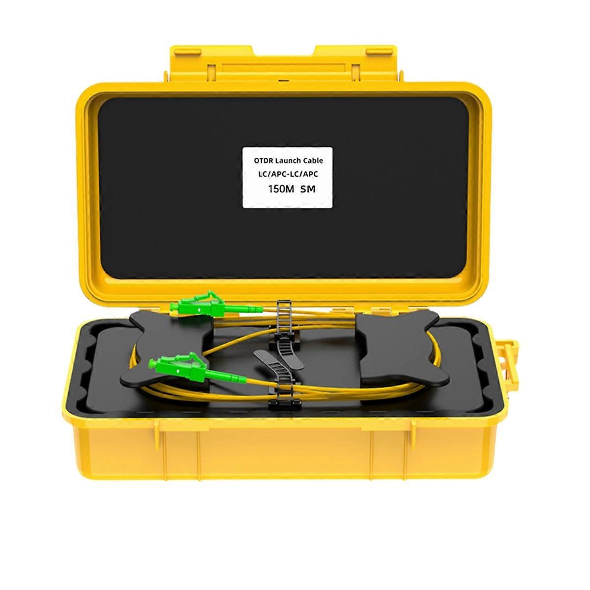 Fiber Optic OTDR Launch Cable Box Dead Spot Eliminator LC/-LC/