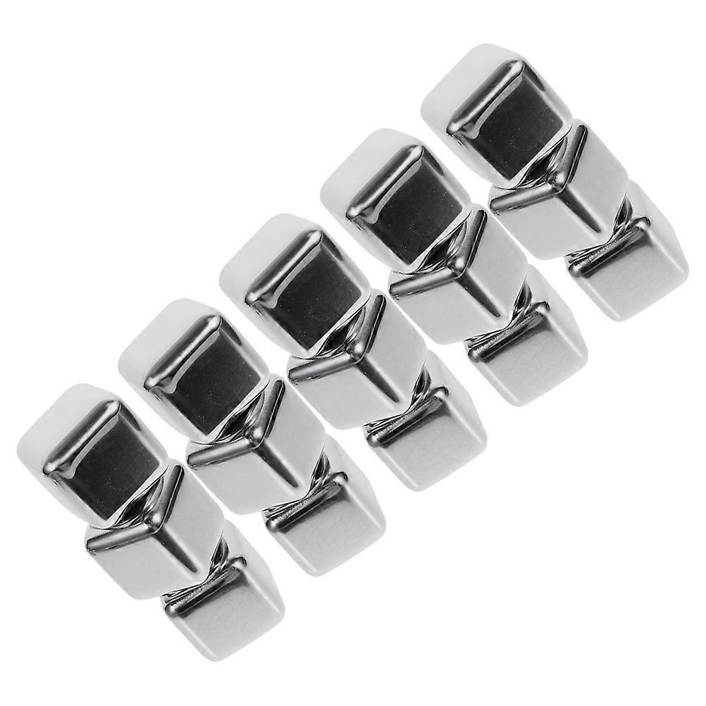 Stainless Steels Chilling Rocks Whiskey Stones Non-Dilution 15Pcs 2.70X2.70X2.70CM