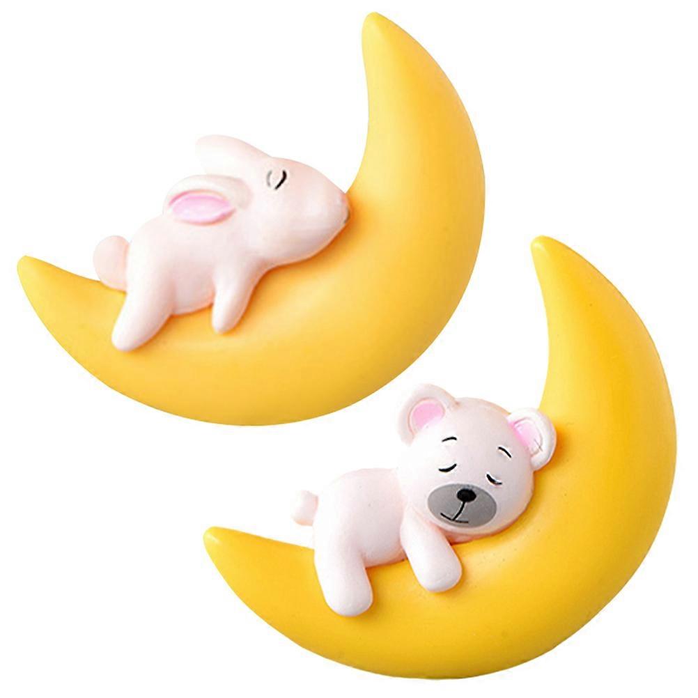 Here's a refined and engaging product description based on the details you provided:
**2pcs Floating Moon Aquarium Decor – Safe & Durable Fish