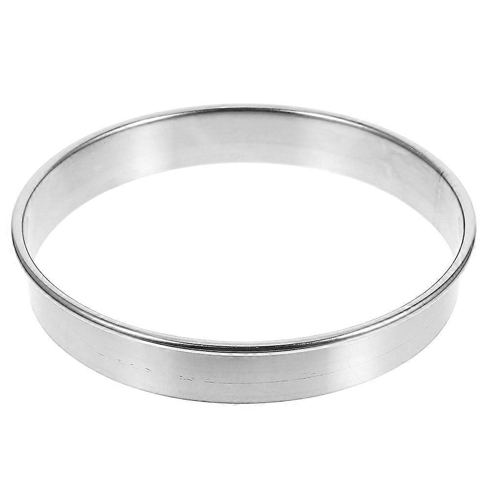 Stainless Steel Pizza Baking Ring – Oven Accessory for Even Topping Distribution, Multi Purpose Use for Cakes, Pancakes & Cookies at Gatherings and
