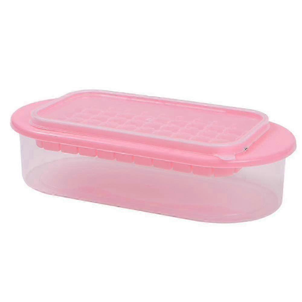 Flexible Ice Cube Molds with Lid and Storage Bin
