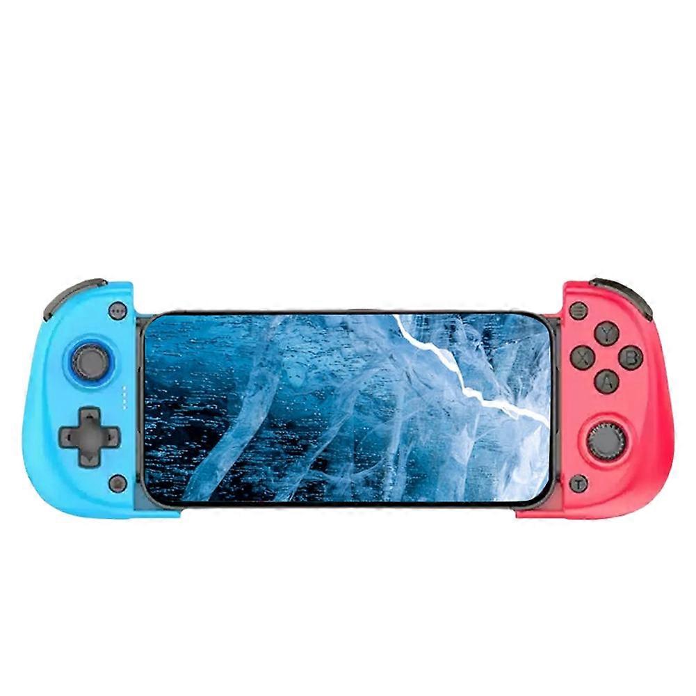 X5mini Wireless Mobile Phone Gaming Controller with Cooling Fan Bluetooth Stretchable Gamepad for Android/iOS/Steam/PC A