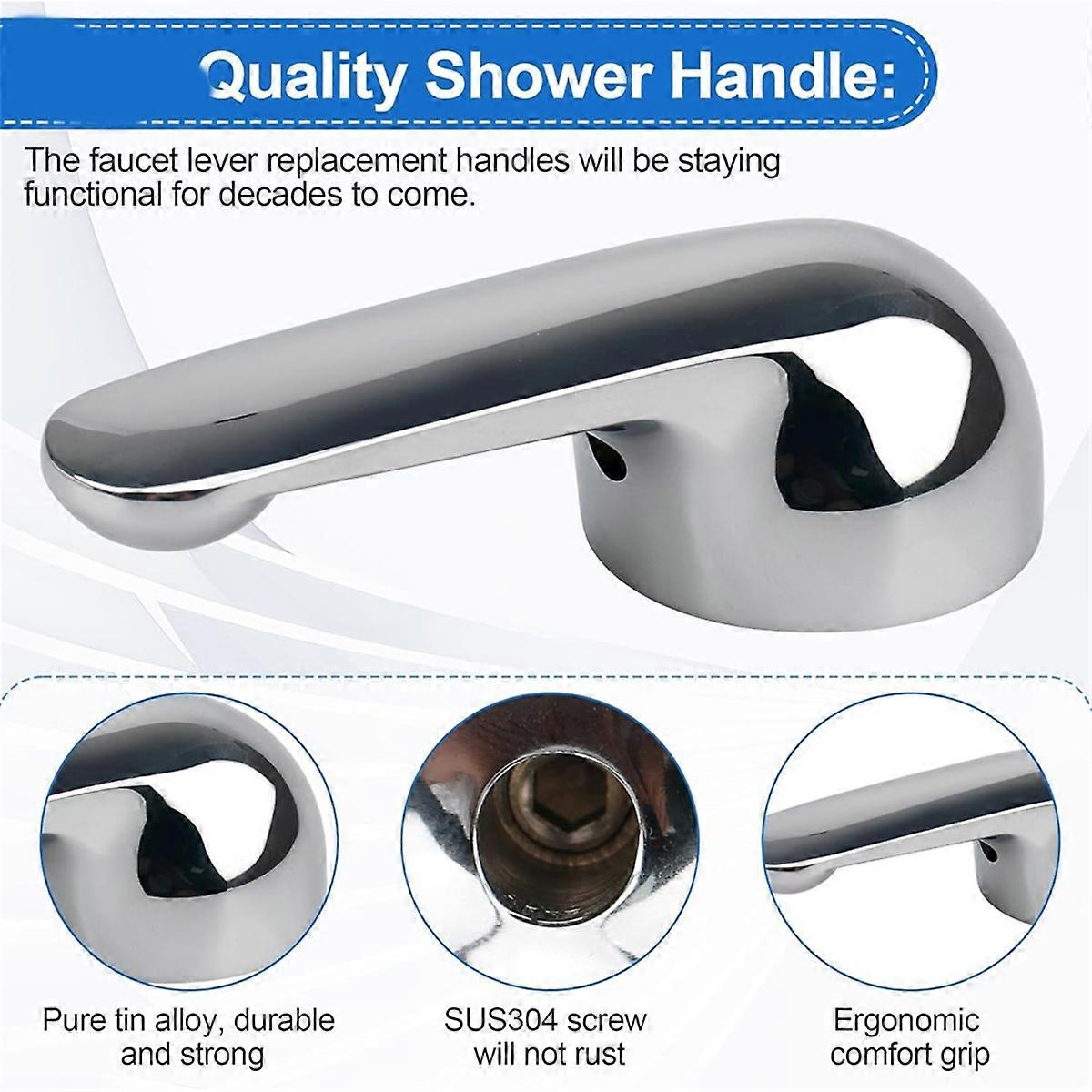 H79 Shower Handle for Tub & Shower Single Metal Lever Handle