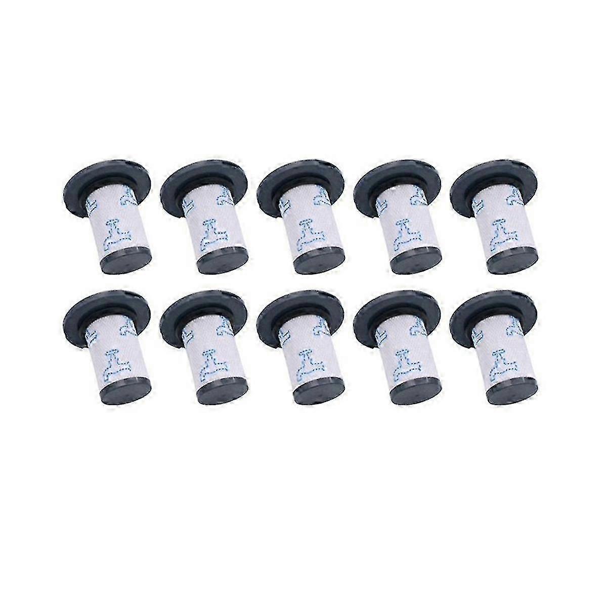 10-Pack HEPA Filters Compatible with ZR009007 & X-Compatible for Flex 14.60 & 11.6 Rod Vacuum Cleaners - Replacement Accessories