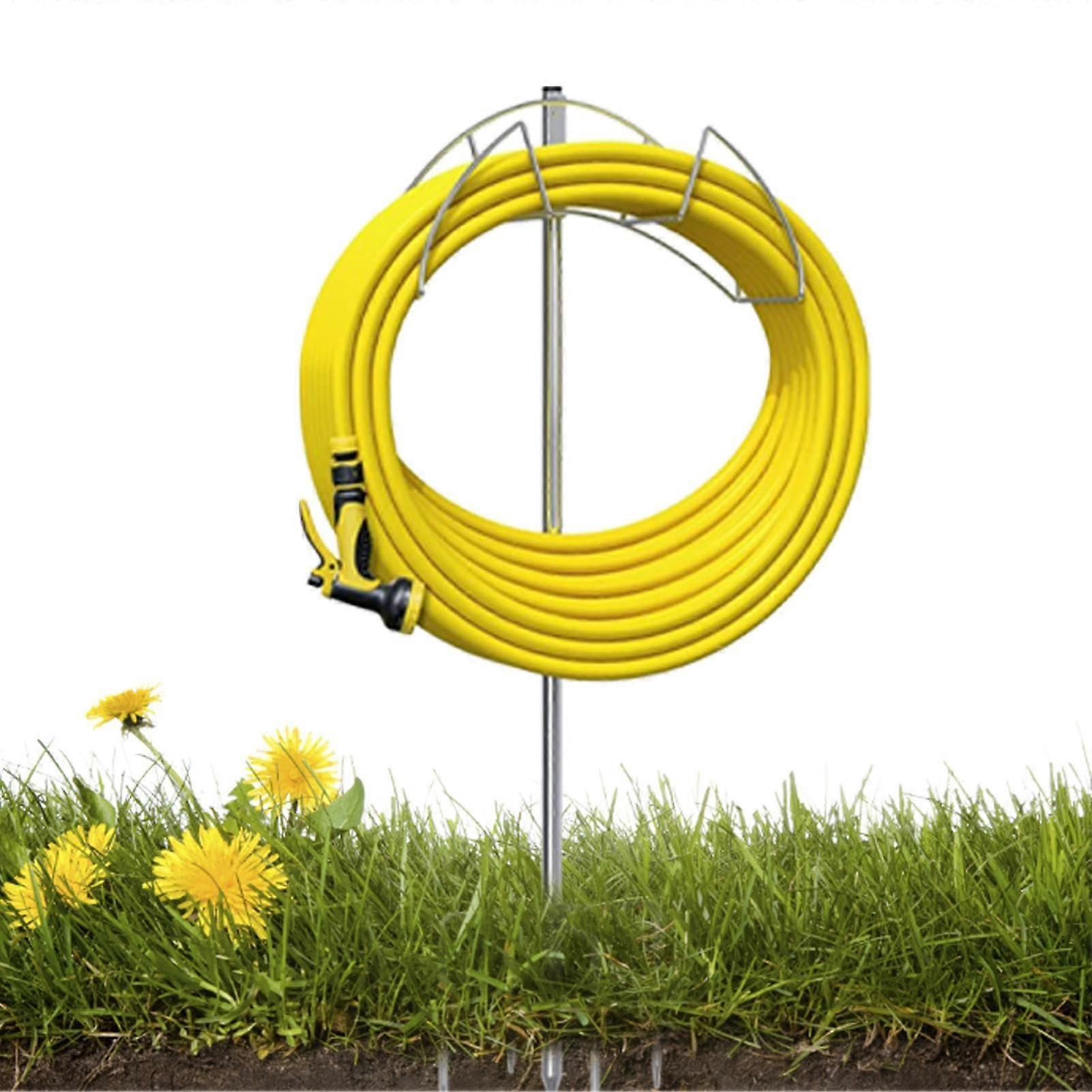 Freestanding Hose Holder Removable, rustresistant stand Keeps hoses tangle, extends lifespan