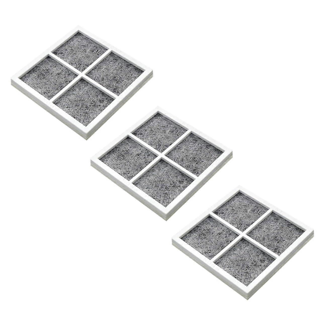 Activated Carbon Filter Set 3 Pack For Refrigerator LG Series Compatible Odor Removal And Air Purification