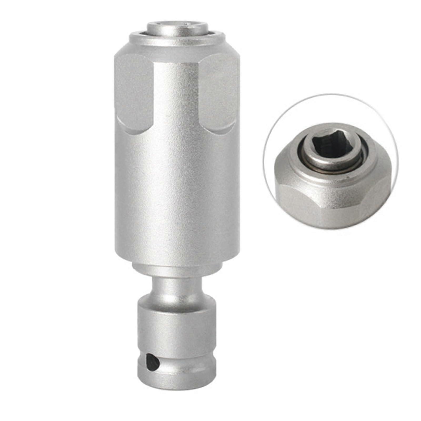 Chuck Adapter Ratchet Socket Converter Replacement Metal Impact Adapter for Screwdriver Bit Holder Socket Direction