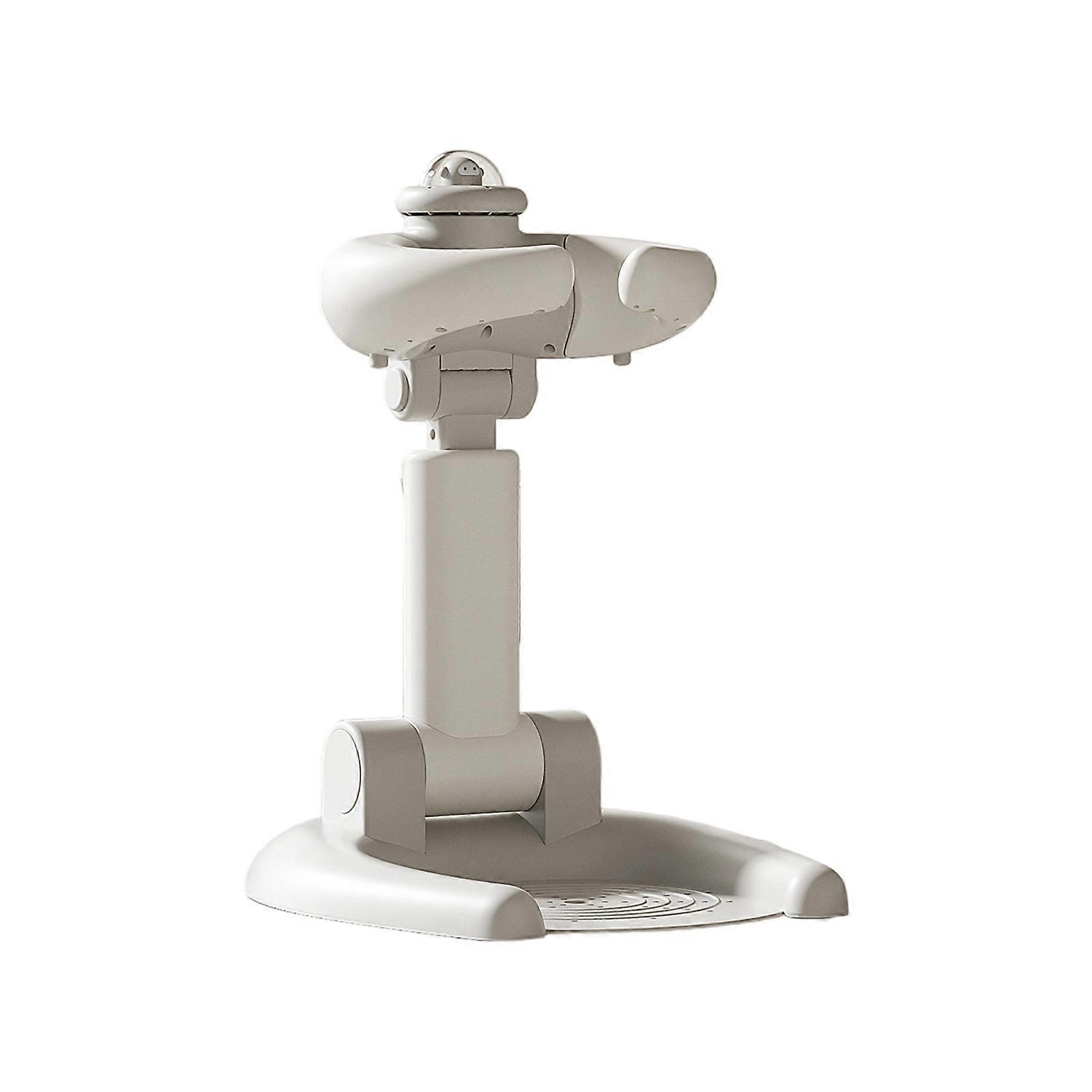Baby Standing Shower Rack Anti Skid Adjustable Height Bathing Holder Stand for Safe Bathing & Independent Play  Gray