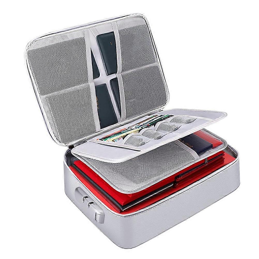 Document bag with large capacity for document storage and organization