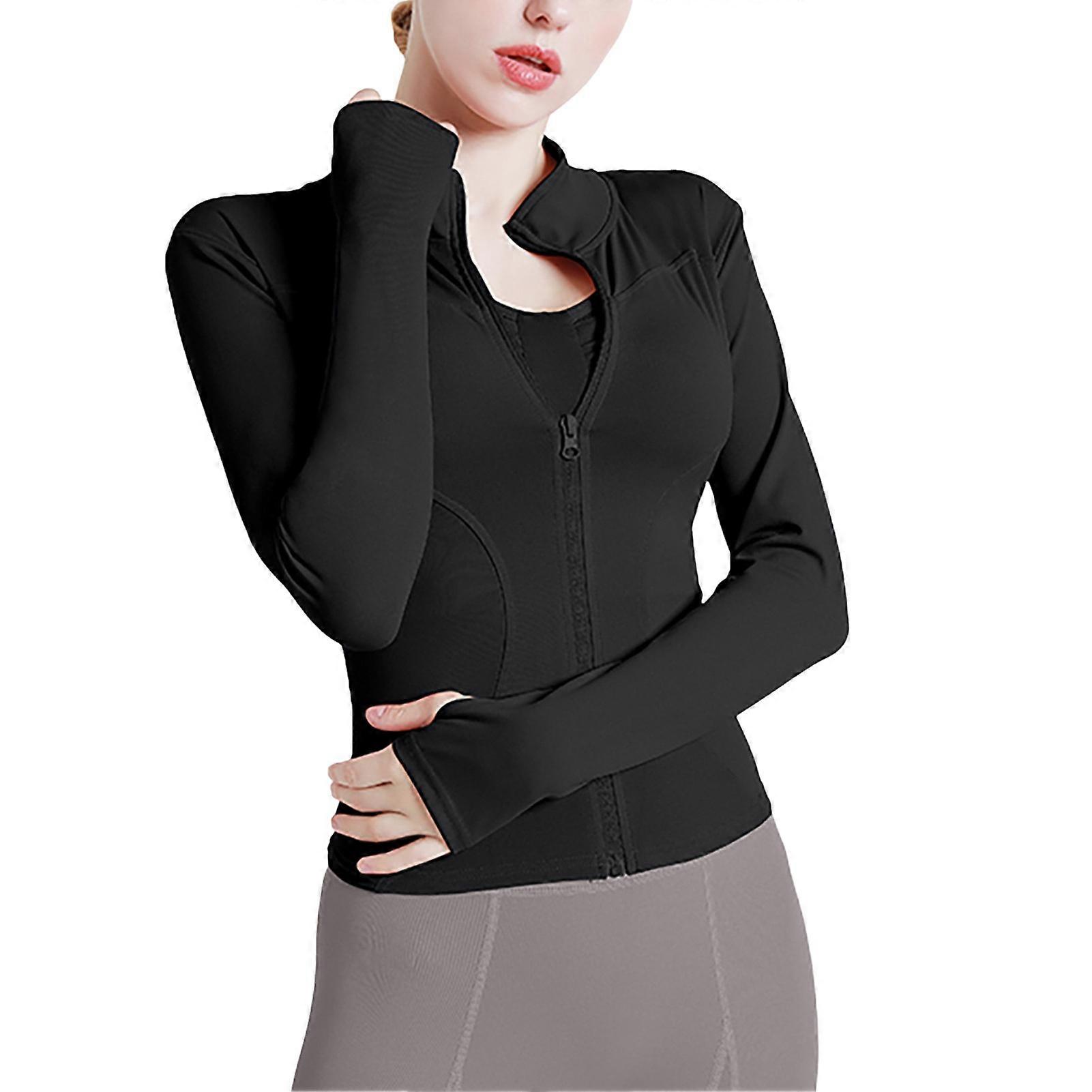 Women's High Elastic Quick-drying Sports Jacket Breathable Ultra Thin Sportwear for Casual Athleisure Wear