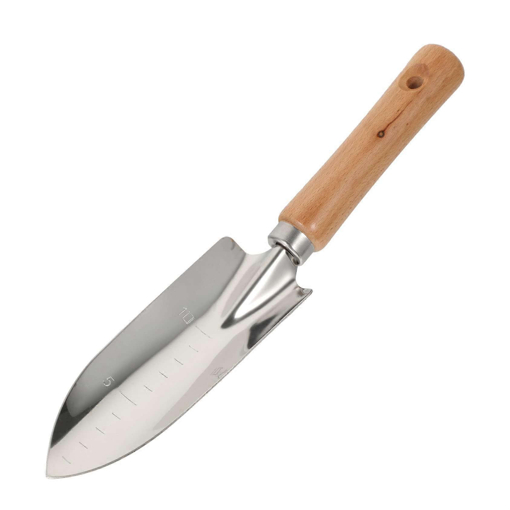 Rustfrit stål spatel Lille haveskovl Spade Robust flad skovl