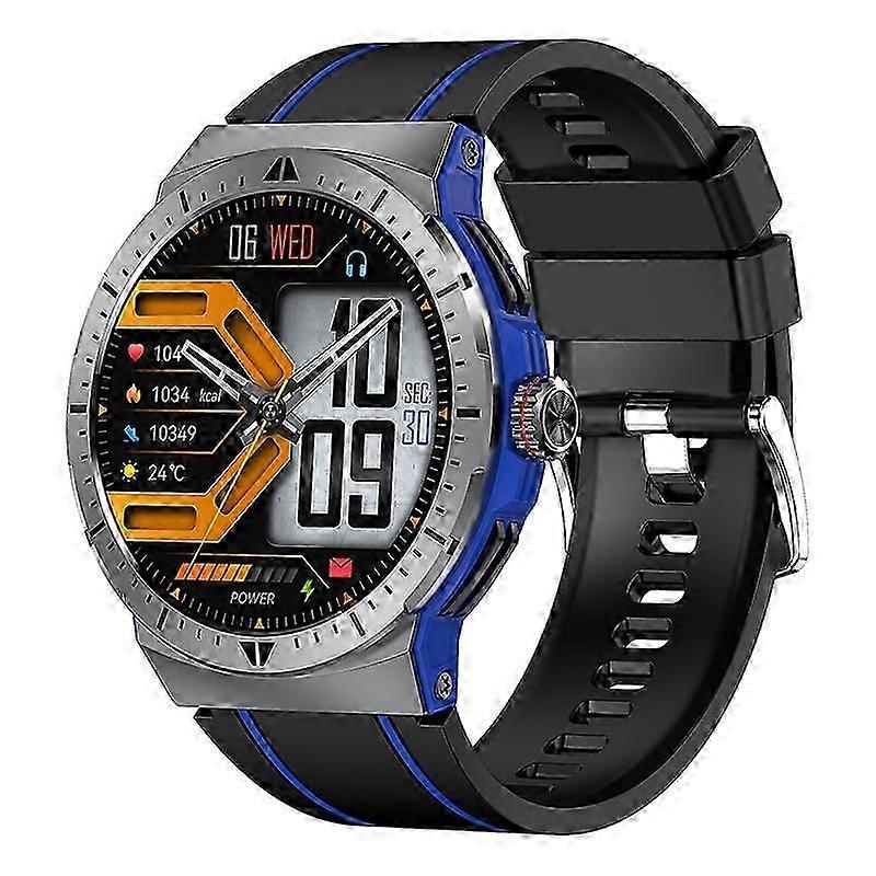 Smartwatch with Bluetooth Calling, 1.43-inch AMOLED Screen, and Multiple Sports Modes(Blue)