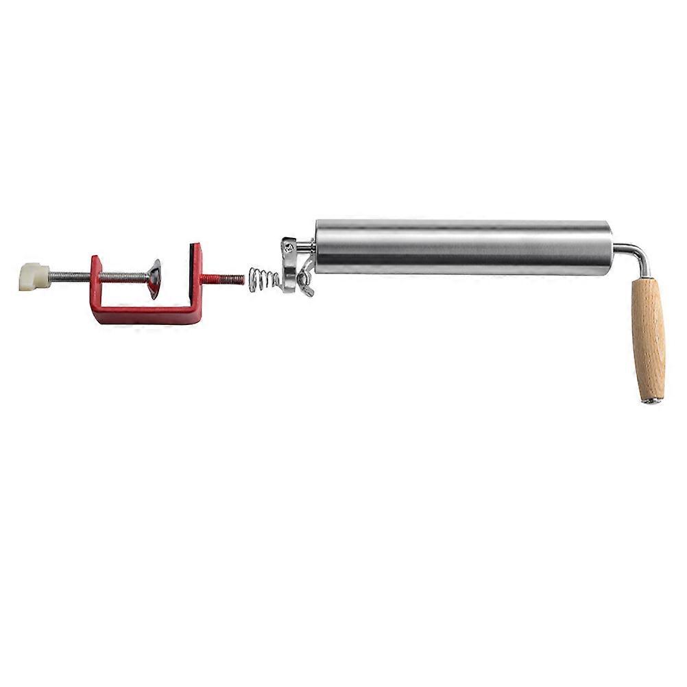 Stainless Steel Rolling Pin Single On Roller Rolling Stick Kitchen Tool for Fondant Cookie Pastry Dough Size L