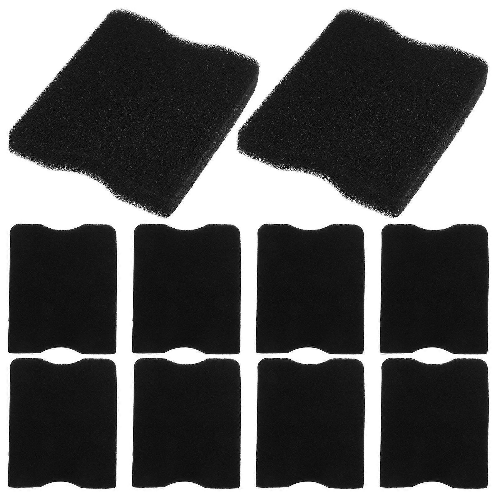 10pcs Lawn Mower Air Filter Foam – Durable Foam Material, Compatible with Various Brands, Easy Maintenance & Enhanced Performance