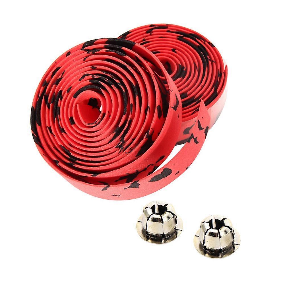 Bicycle Handlebar End Plugs Cork Bicycle Handlebar Tape Friction Tolerance 2Set
