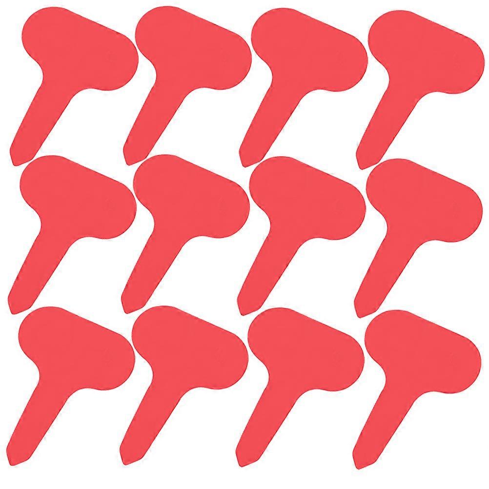 Plant Tags 200Pcs Red Durable Label for Easy Visibility in Garden