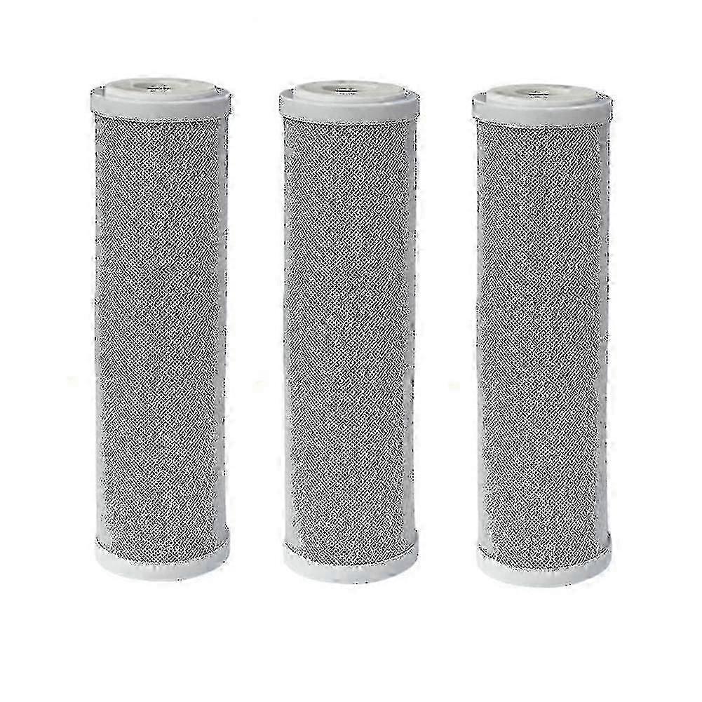 3 قطع 10 "Cto فلاتر مياه الكربون المنشط ، خراطيش فلتر المياه hwy