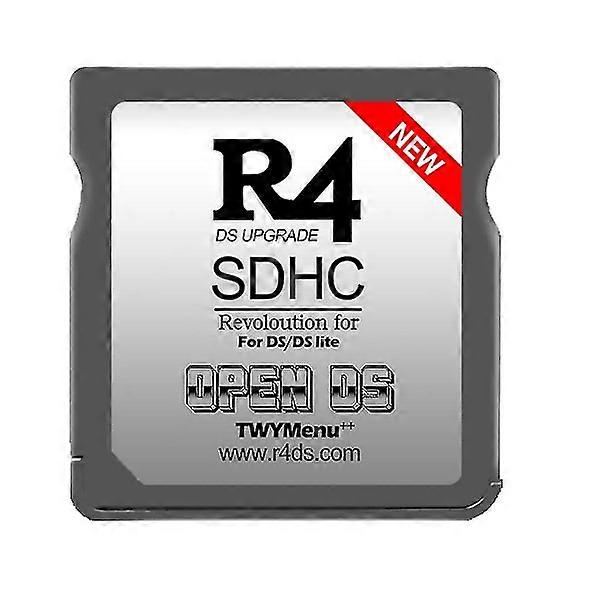R4 Card SDHC Dual Core for Nintendo DS Lite - New OpenDS TWYMenu++ Flash Card.