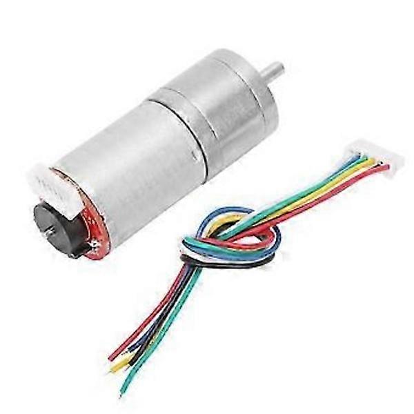 DC 6V geared motor with encoder speed reduction motor for robot RC car DIY motor toy.