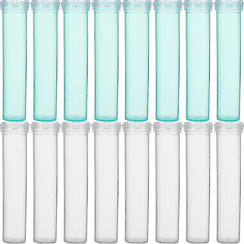 Reusable Floral Tubes with Caps for Fresh Flowers at Home Assorted Color Plastic Lightweight and Compact