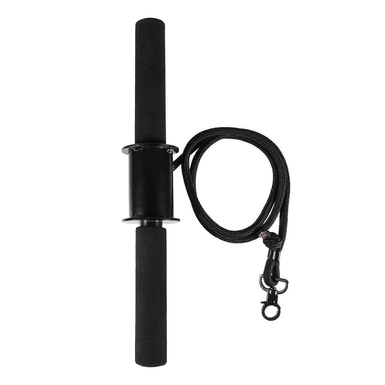 Wrist Forearm Strengthener 1Pack Muscle Strength Training Stick For Trainer With Black Color And Foam Steel Composition