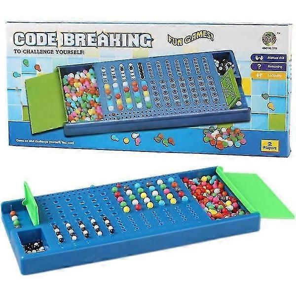 Mastermind board game with color board and game board