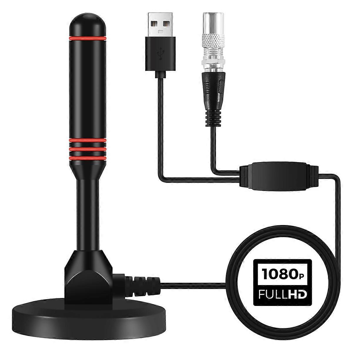 Digital TV Antenna Indoor HDTV Antenna with Smart Signal Digital TV