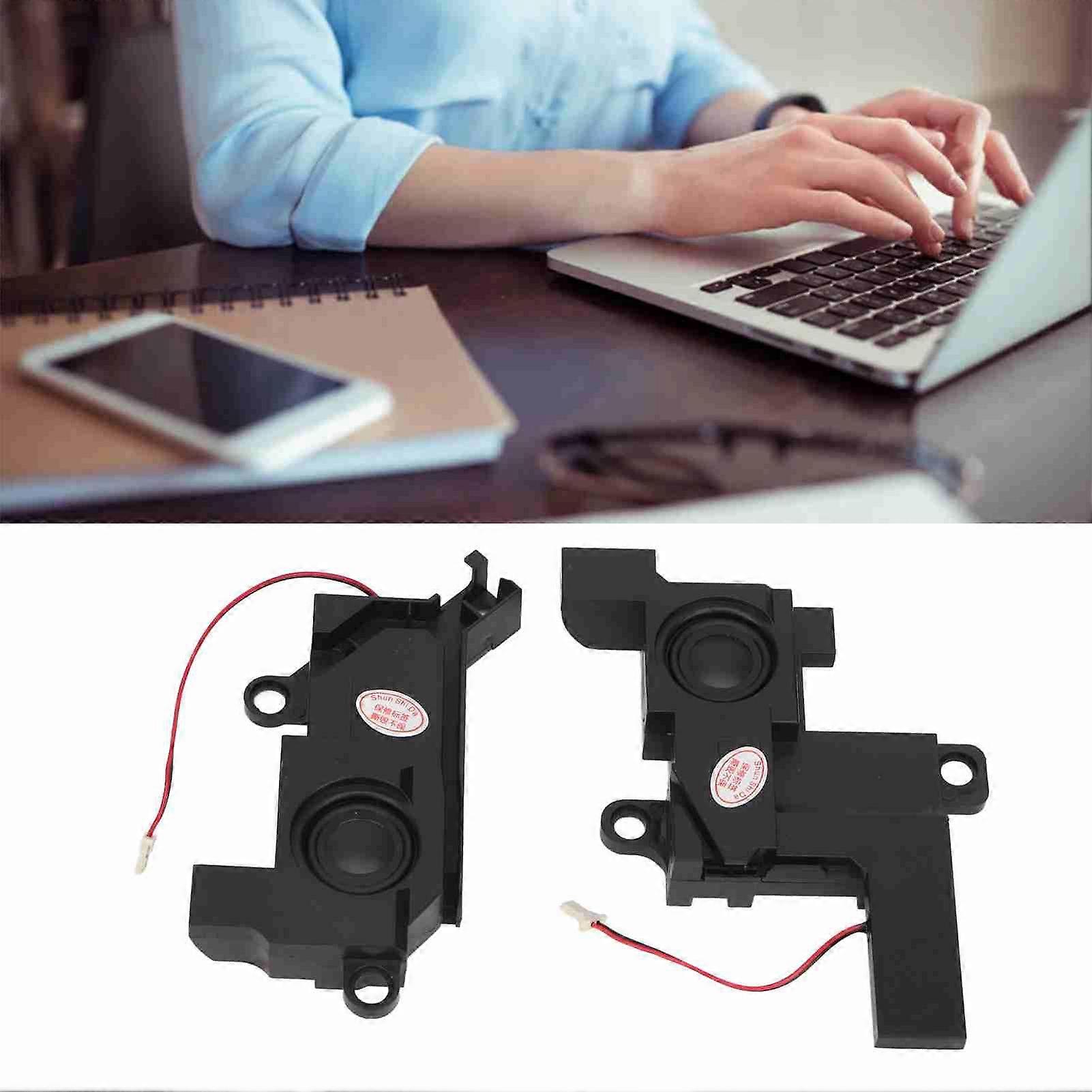 2pcs Laptop Internal Speaker Replacement for Lenovo Ideapad Z570 Z575 Plug and Play Easy to Install Internal Speaker 