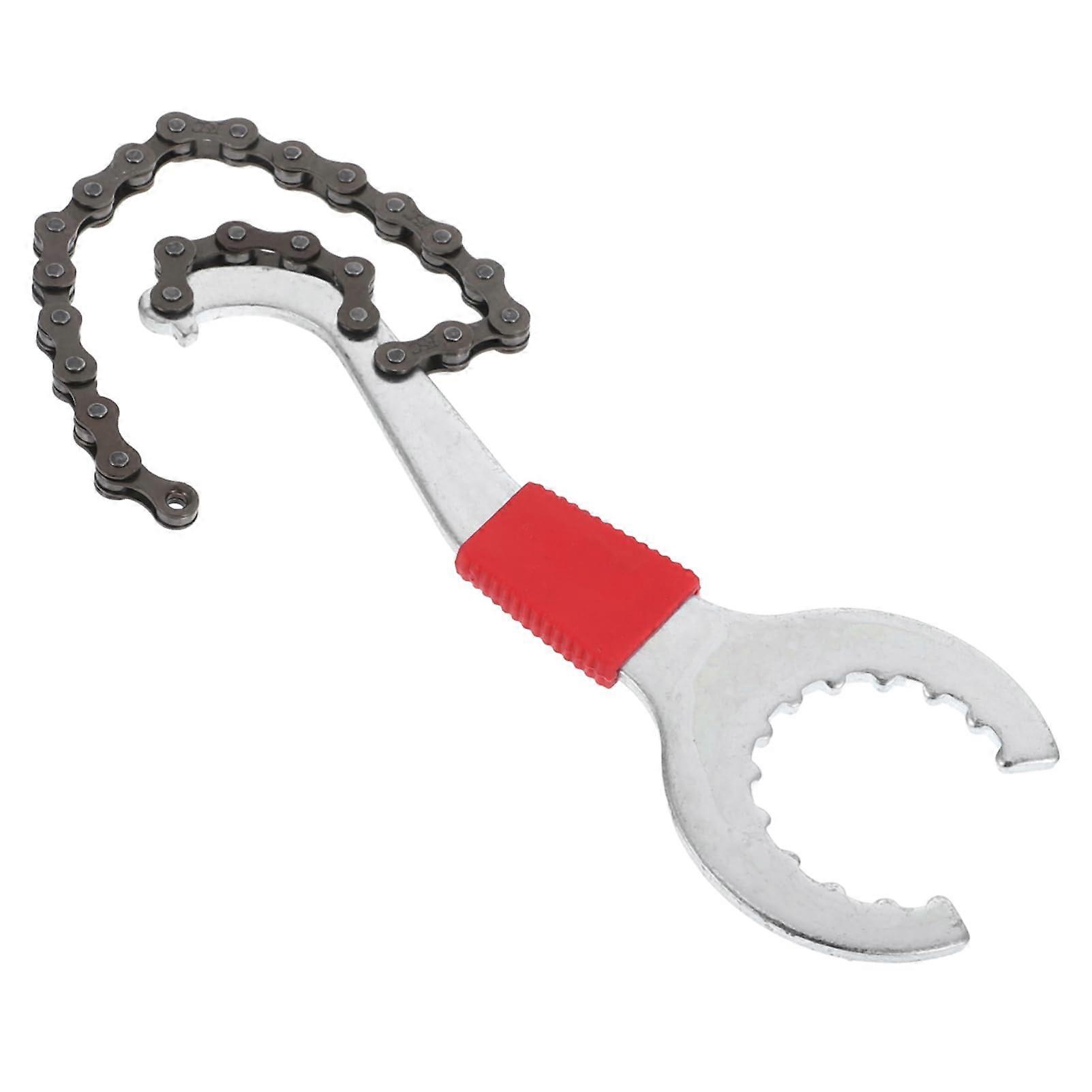 Bicycle Repair Tool for Chain and Crank Removal, Multi-Function Maintenance Tool, Durable and Easy to Use for All Bike Types