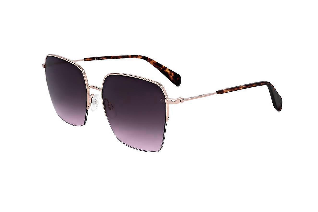 Solbriller Rag & Bone RNB1069/G/S AU2 RØDT GULL 58/17/145 KVINNE