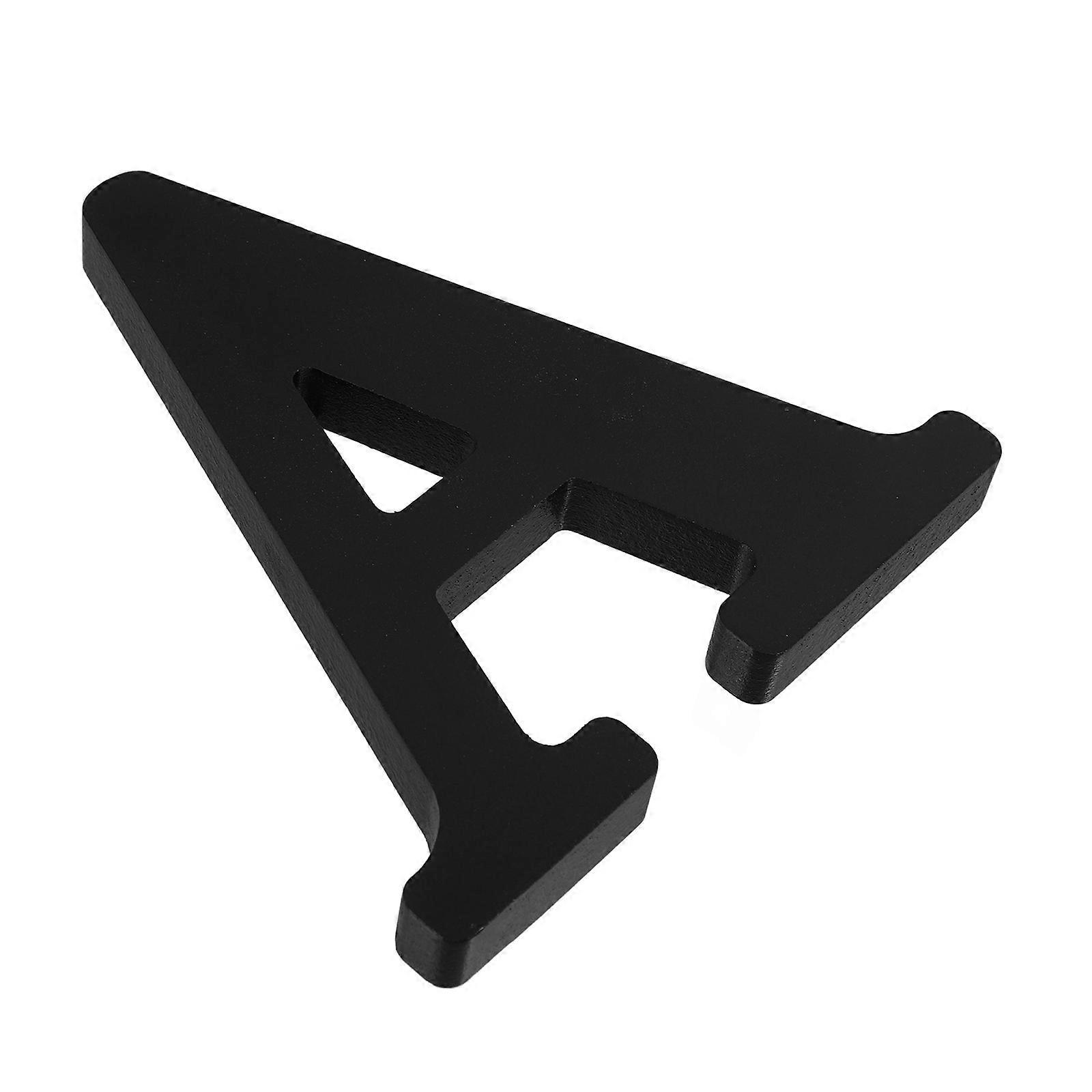 Black Wooden Letters for Wall Decor Standing Alphabet Props for Home Decoration Craft Projects