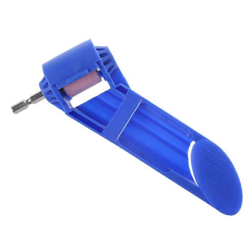 Alumina drill bit sharpening jig titanium portable powered drill