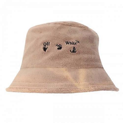 Off White Swimming Man Towel Bucket Hat