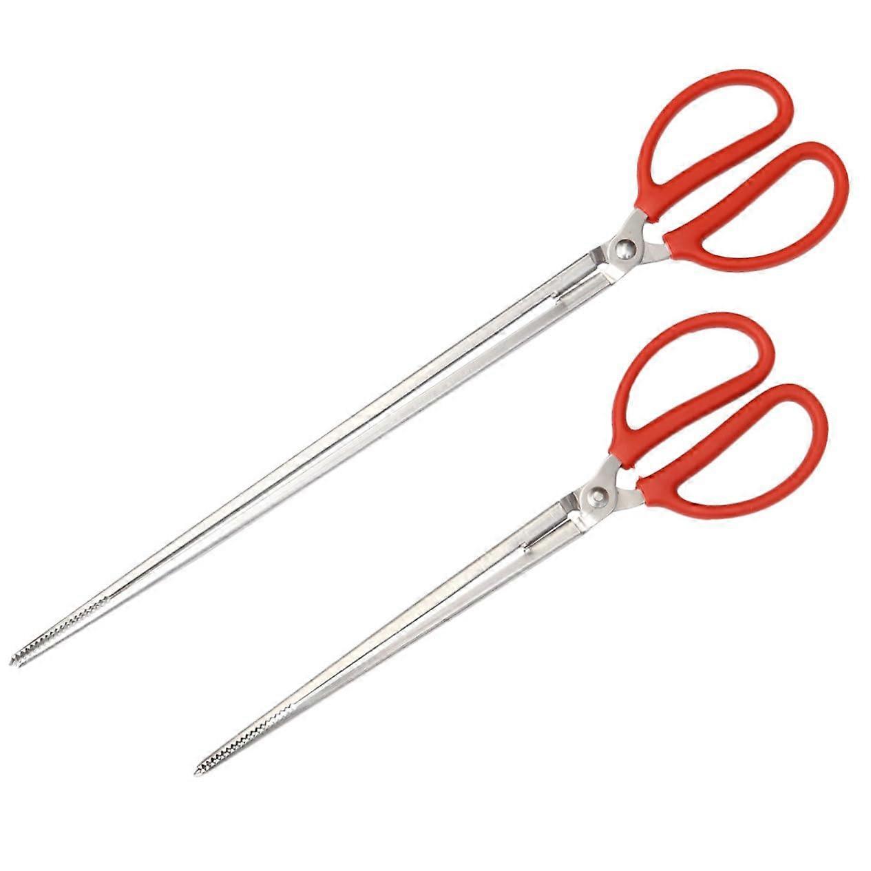 Eel Crab Mud Fish Grabbing Tools Set – 2 Pieces Outdoor Trash Picker for Camping BBQ Cleanup Activities