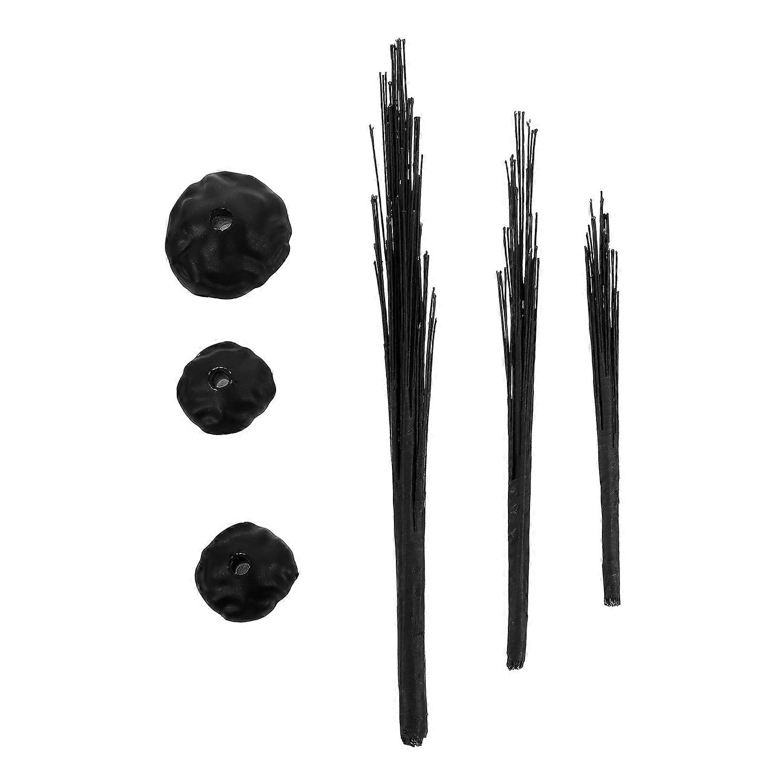 Worgeous 3pcs Desktop DIY Iron Wire Tree with Base Tabletop Iron Wire Dead Tree Ornaments for Decoration