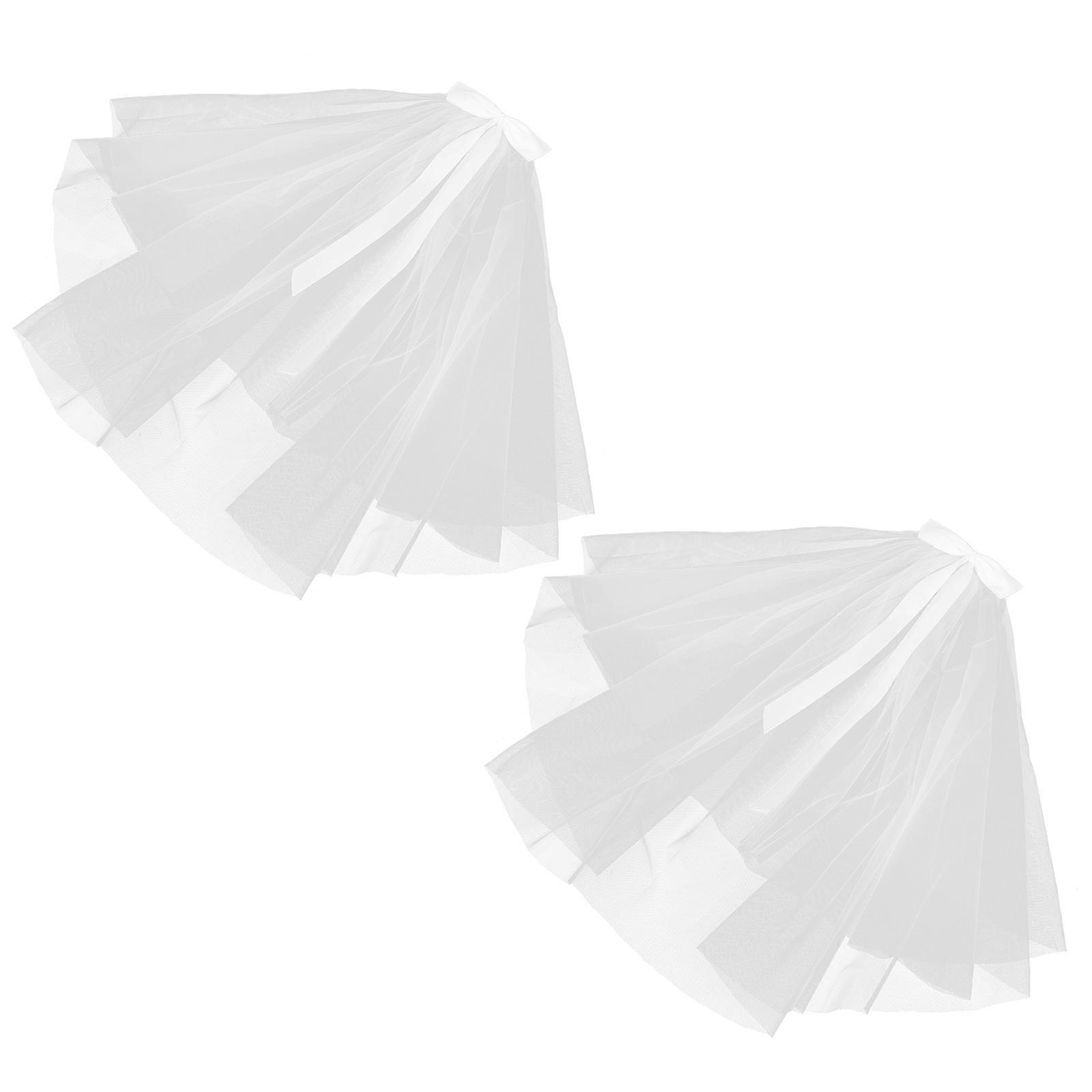 Voile de mariée compact, postiche de mariée élégant avec