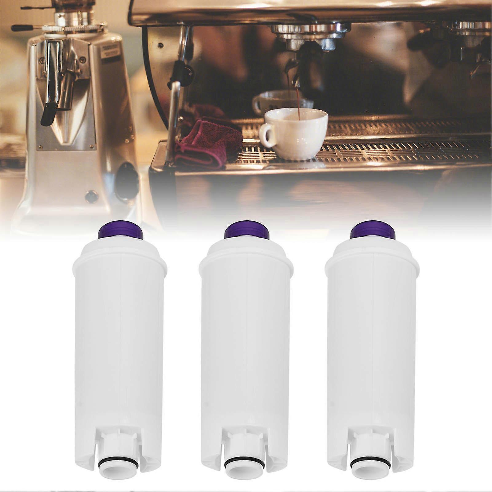 3pcs Coffee Machine Water Filter Replacement ABS for DeLonghi DLSC002 Coffee Maker 