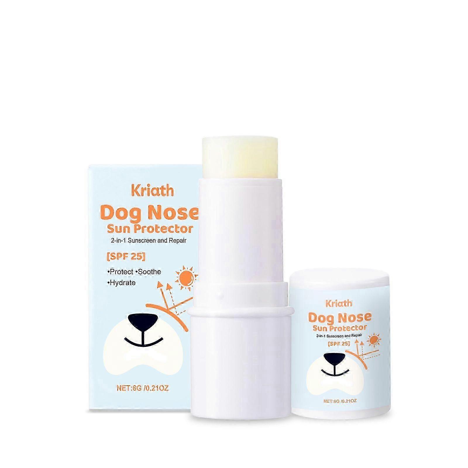 بلسم واقي من الشمس لأنف SPF 25 - طبيعي ، واقي من الشمس مع زبدة الشيا وزيت جوز الهند - يرطب ويحمي الأنوف الحساسة - Dog Summer Essential