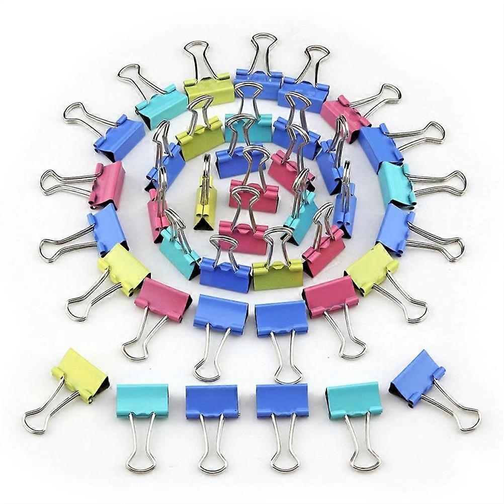Stationery Set 240Pcs Binder Clips Dovetail Design Essential For Office Home School Efficient Document Management