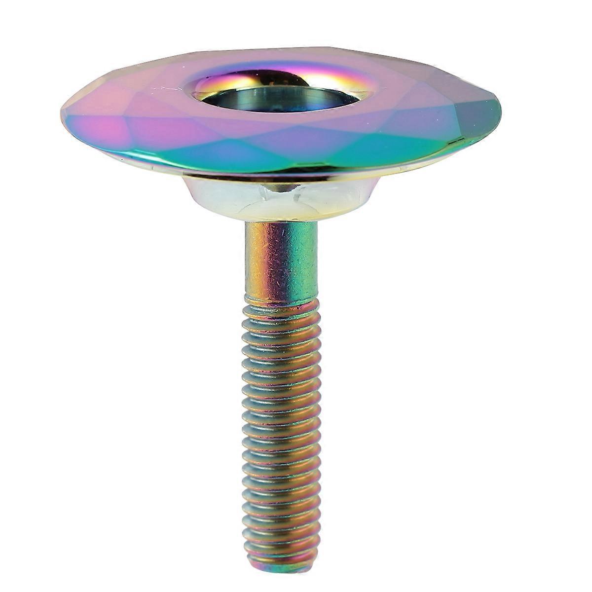 Aluminium Alloy Bike Accessory Fork Cap Easy To Install And Uninstall For Mountain Road Cyclists 1Pack
