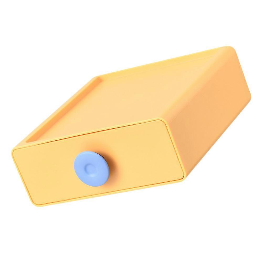 Cosmetics Storage 1Pack Desktop Storage Box Drawer Type Simple Elegant Organization for Home Office Use 21x20cm