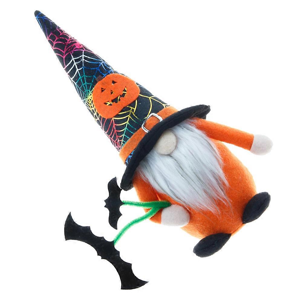 ホリデーのお祝いのための職人技を特徴とする愛らしい人形のハロウィーンの装飾 30x10x8cm 1Pc
