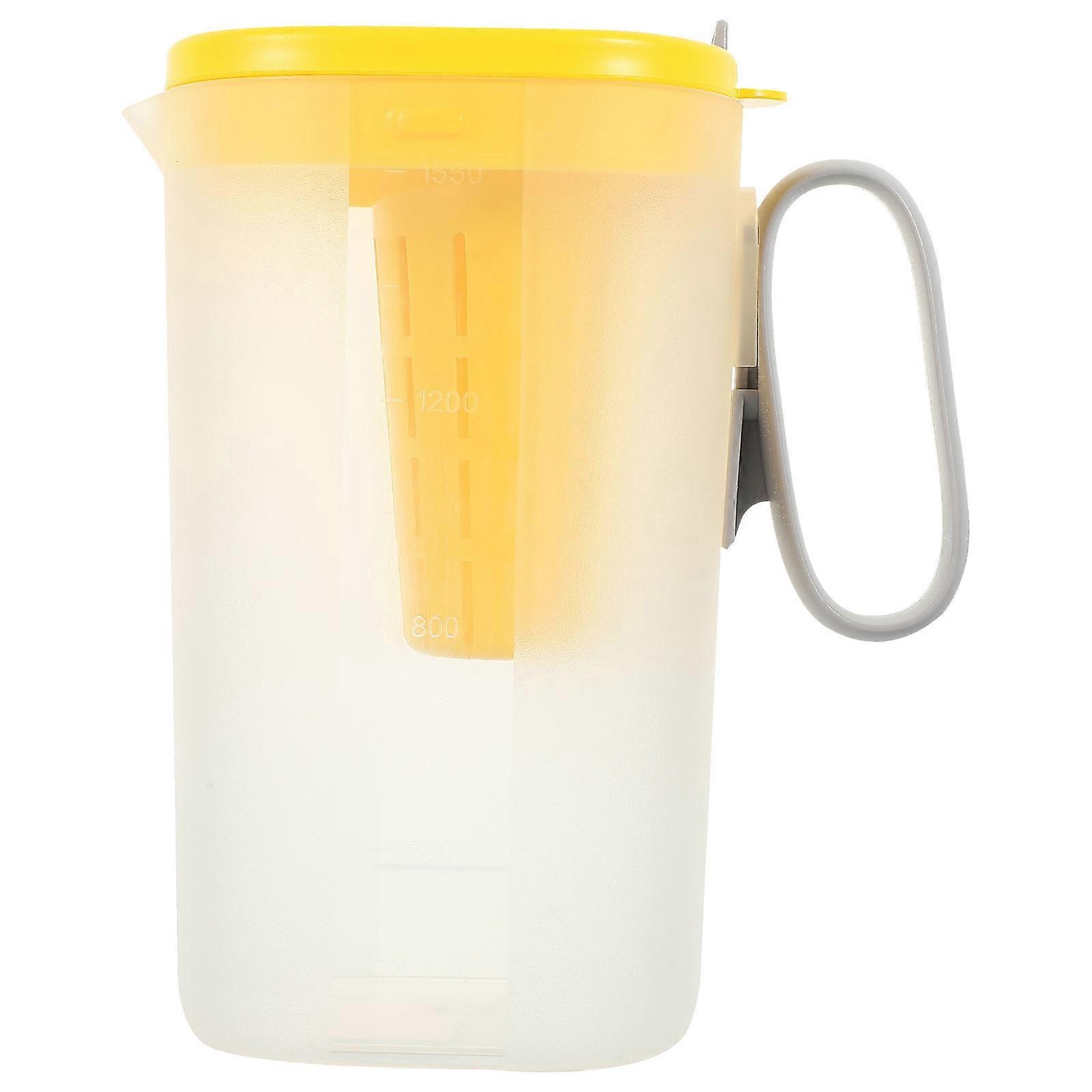 Tea Kettle For Household Users In Attractive Yellow Designed For Juice Container And More 1Set