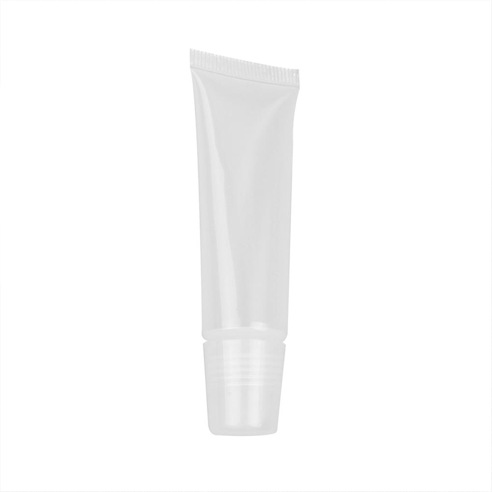 Durable Transparent Subpackaging Bottle for Travel and Storage Made of PE 80 Pcs 10g Squeeze Dispenser