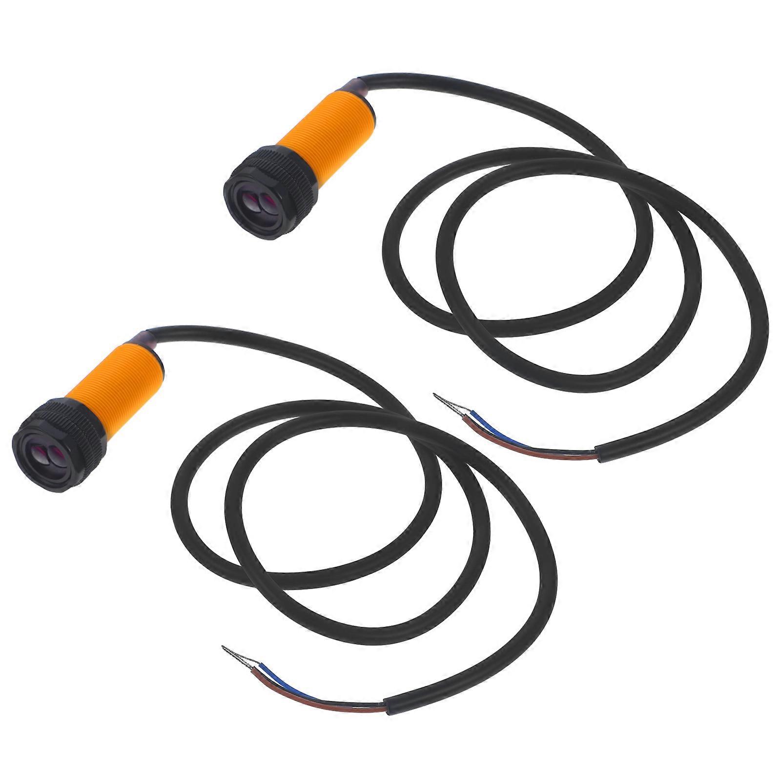 Mall Photoelectric Sensors Proximity Switch Obstacle Avoidance For Car Automation Systems 2Pcs