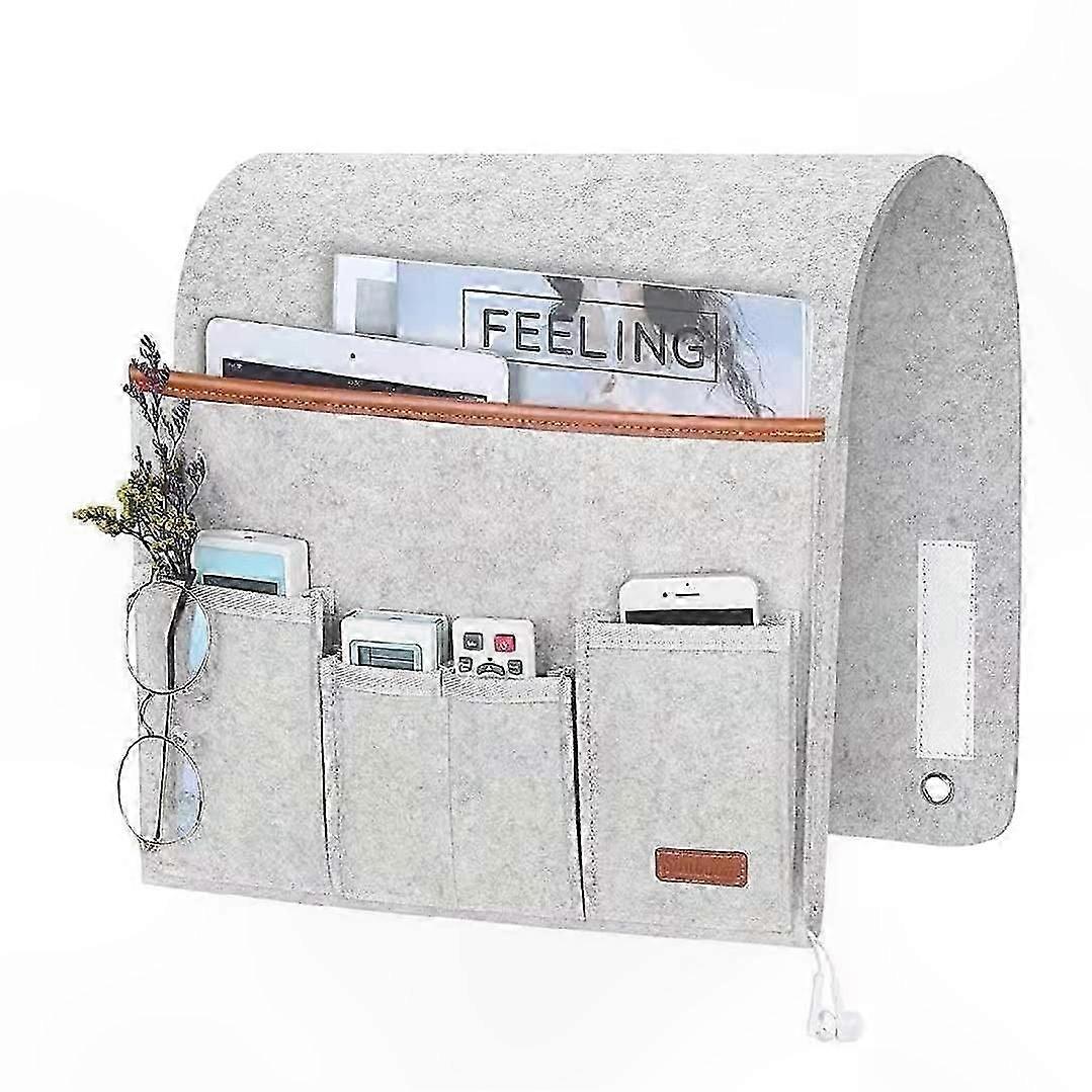 Versatile Sofa Organizer with Compartments, Non-Slip Hanging Storage Solution for Beds and Couches