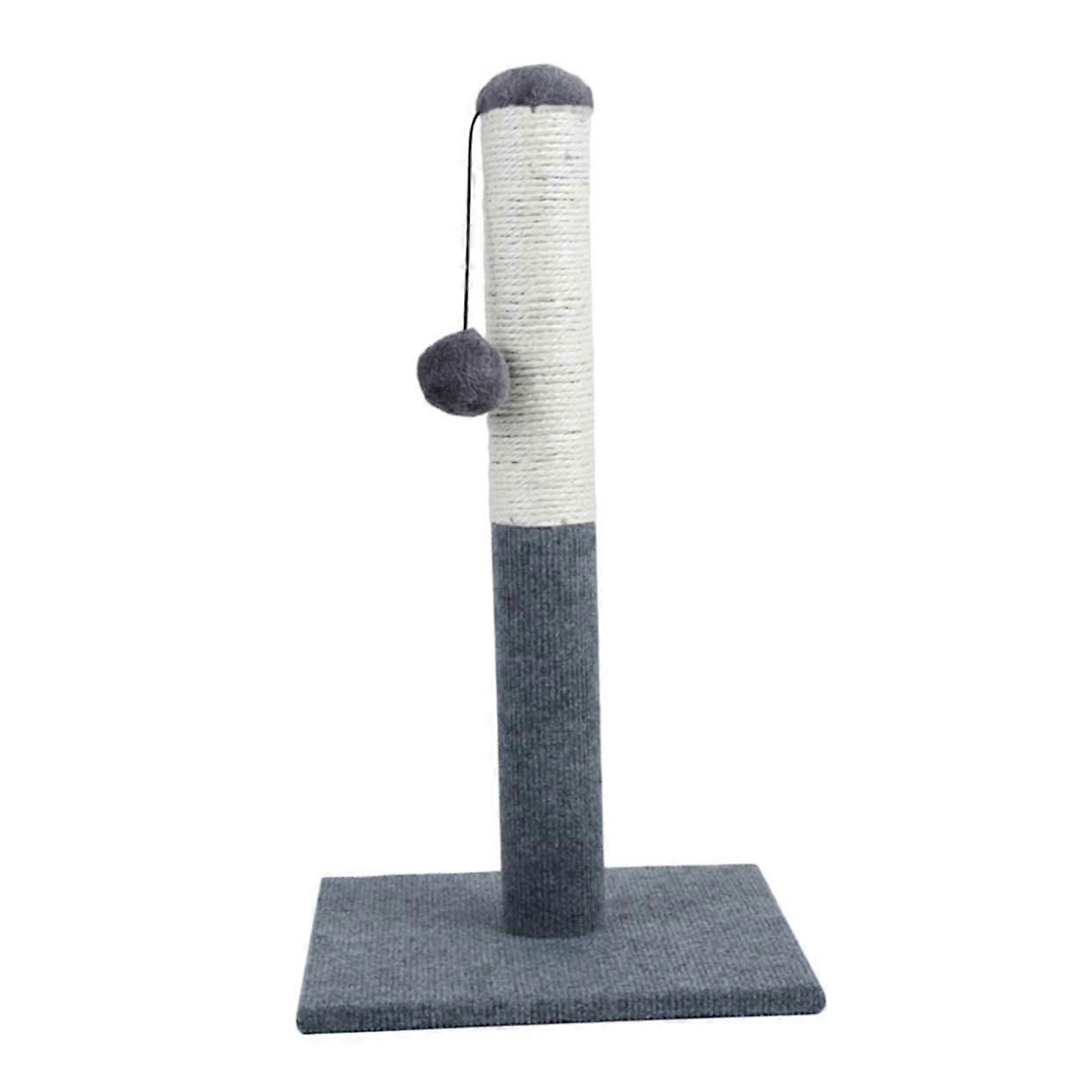 Cat Scratch Board Durable Sisal With Creative Design Robust Scratcher For Cats And Kittens Gray Cat Scratching Toy